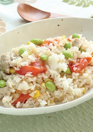 炊き込みチキンライス-レシピのメイン写真