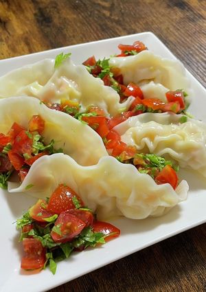 サッパリ！エビの冷やし水餃子-レシピのメイン写真