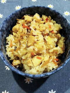きんぴら鶏ごぼうご飯-レシピのメイン写真