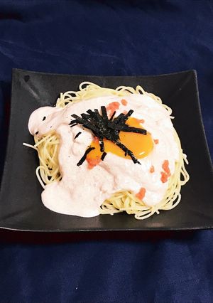 簡単タラコのカルボナーラ-レシピのメイン写真