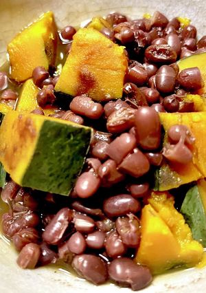 小豆カボチャ~腎臓強化に-レシピのメイン写真