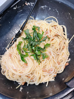 和えるだけ!とろろ納豆ツナマヨパスタ-レシピのメイン写真