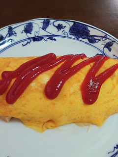 サラダチキンでオムライス-レシピのメイン写真