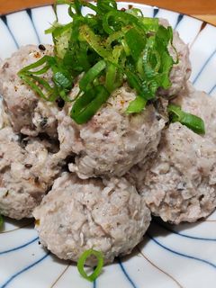 イワシ団子のポン酢かけ-レシピのメイン写真