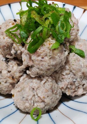 イワシ団子のポン酢かけ-レシピのメイン写真