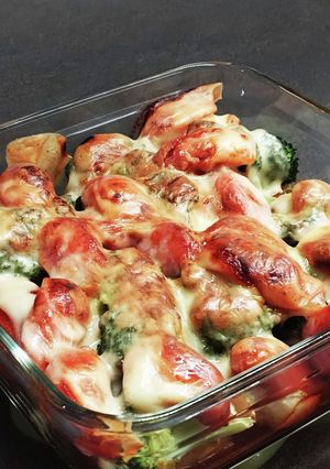 タッパー１つで♪超簡単・グラタン♪-レシピのメイン写真