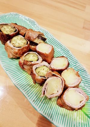 肉巻きナス　ジャガイモ-レシピのメイン写真