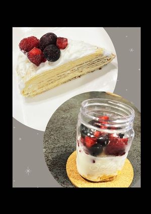 ダイエットレシピ/おからミルクレープ風-レシピのメイン写真