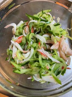 胡瓜とカニカマの酢の物-レシピのメイン写真