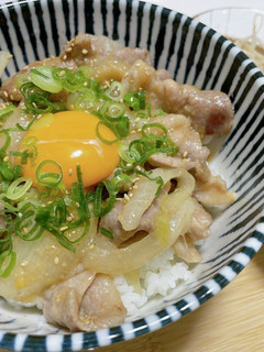味噌だれ豚丼-レシピのメイン写真