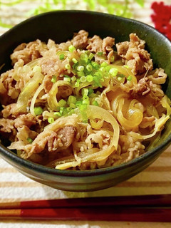 レンジで簡単!牛丼☆-レシピのメイン写真