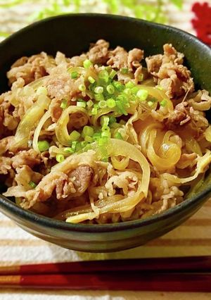 レンジで簡単!牛丼☆-レシピのメイン写真