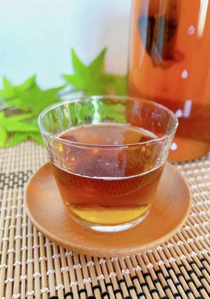 裏技で省スペース！水出し濃縮麦茶液-レシピのメイン写真
