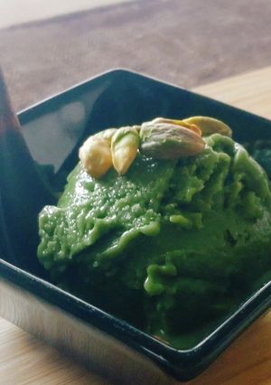 卵★生クリーム不要★抹茶アイスクリーム夏-レシピのメイン写真