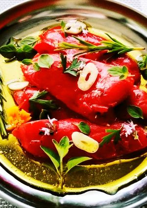 赤パプリカのマリネ　プロヴァンス風-レシピのメイン写真