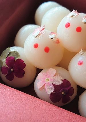 うさぎのお月見団子♪-レシピのメイン写真