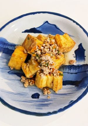 厚揚げそぼろ煮込-レシピのメイン写真