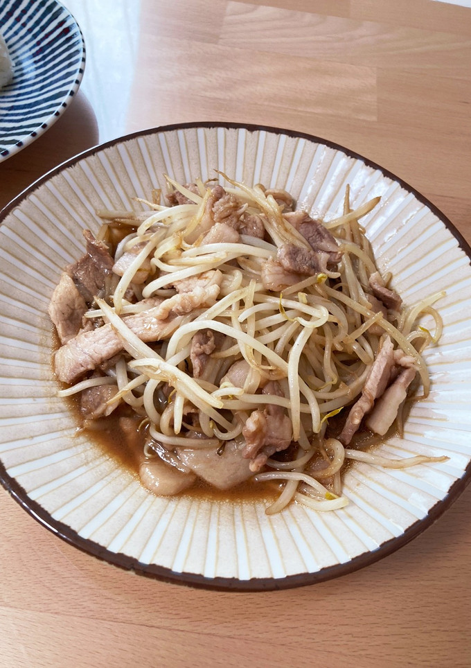 豚肉のもやし炒め-レシピのメイン写真