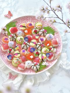 手毬寿司-レシピのメイン写真