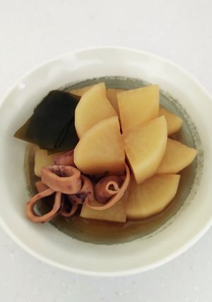 いかと大根の煮物-レシピのメイン写真
