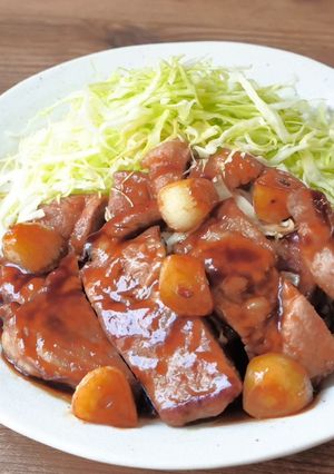 トンテキ-レシピのメイン写真