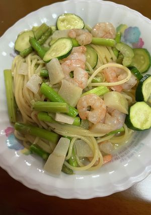 ☆アンチョビと夏野菜サラダ☆-レシピのメイン写真