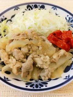 梨だれ生姜焼き-レシピのメイン写真