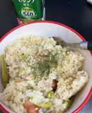 アスパラとウインナーの炊き込みご飯