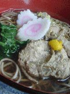 鰯牛蒡つみれ蕎麦-レシピのメイン写真