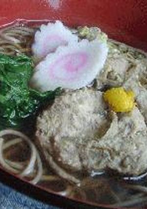 鰯牛蒡つみれ蕎麦-レシピのメイン写真