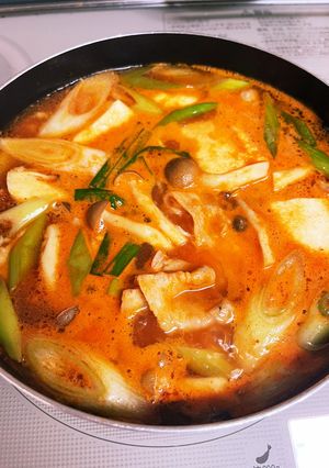 夏向けの絶品豆腐チゲ-レシピのメイン写真
