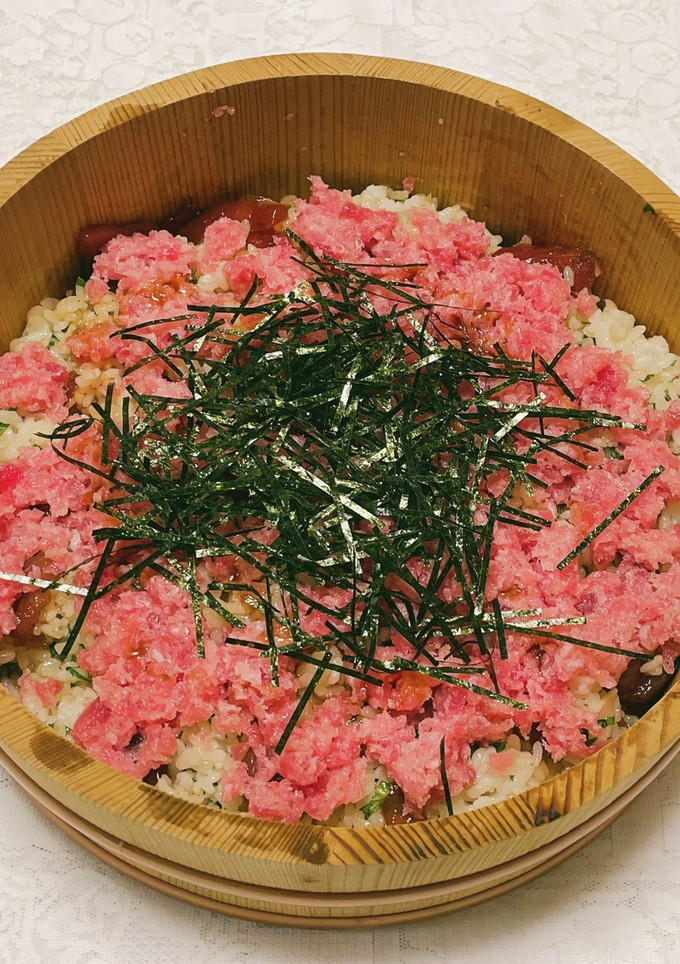 簡単・豪華♡マグロたたき（ネギとろ）寿司-レシピのメイン写真