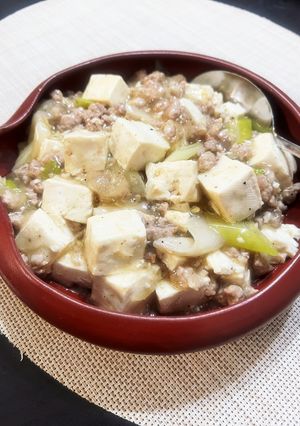 白い麻婆豆腐でいいのかな？-レシピのメイン写真