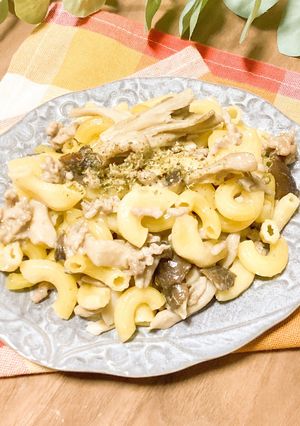 炊飯器できのこクリームペンネ-レシピのメイン写真