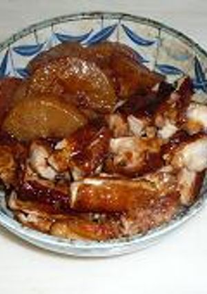 鶏腿の照り焼き大根-レシピのメイン写真
