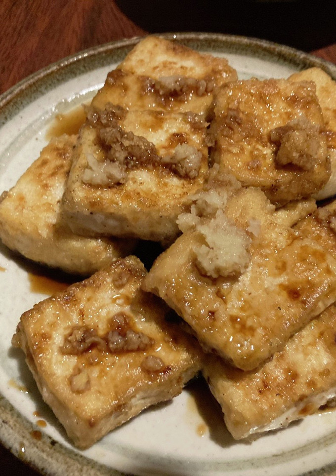 木綿豆腐の揚げ焼き生姜風味-レシピのメイン写真