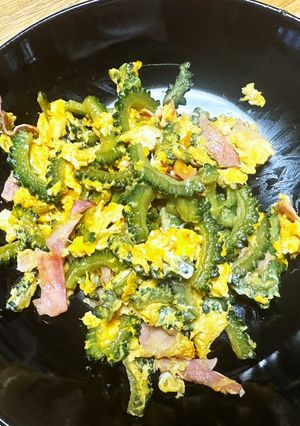 彼氏飯シリーズ★苦くない★ゴーヤ炒め-レシピのメイン写真