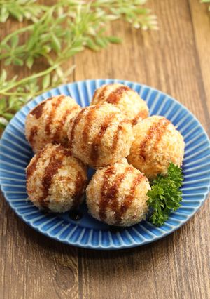 揚げない焼かない！スペイン風コロッケ　-レシピのメイン写真