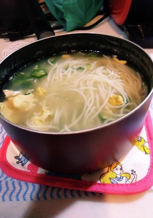 にゅうめん？超簡単♡暖かそうめん-レシピのメイン写真