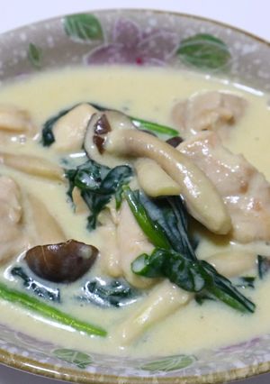 鶏肉ときのこのクリーム煮-レシピのメイン写真