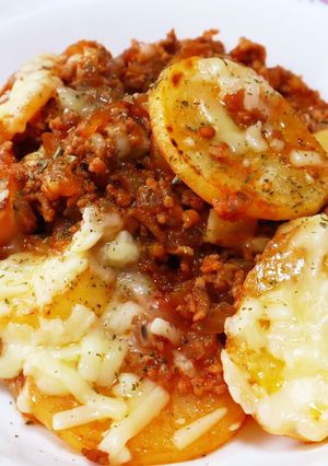 じゃがいもとひき肉のミートチーズ-レシピのメイン写真