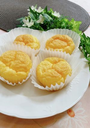 離乳食に！米粉カップケーキ-レシピのメイン写真