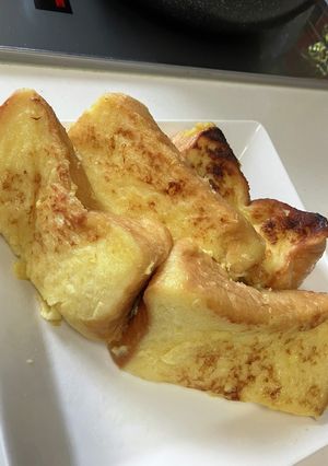 ふぁふぁフレンチトースト♡-レシピのメイン写真