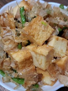 インゲンと厚揚げの炒め物-レシピのメイン写真