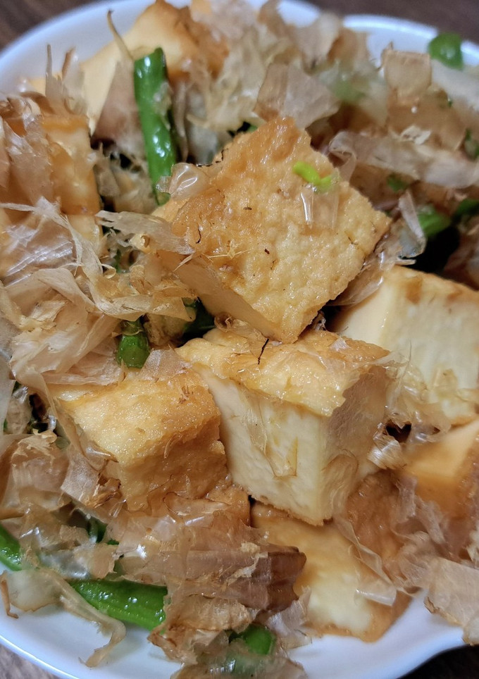 インゲンと厚揚げの炒め物-レシピのメイン写真