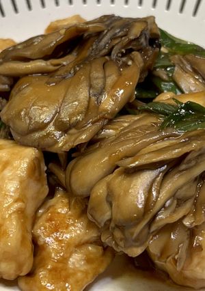 豚肉とまいたけのオイスター炒め-レシピのメイン写真