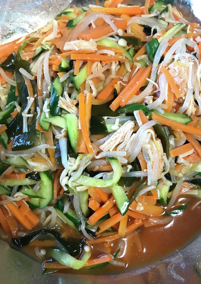 わかめと野菜のナムル風-レシピのメイン写真