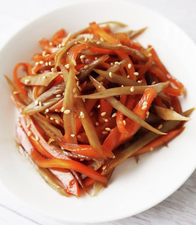 しっかり甘辛味☆きんぴらごぼう by こたろう☆彡 【クックパッド