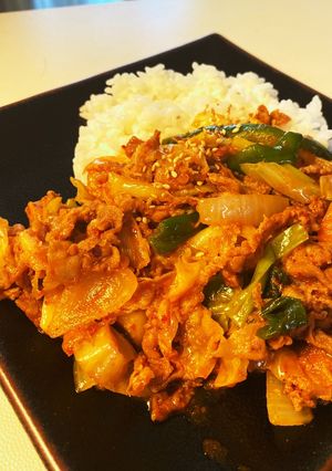 豚肉のコチュジャン炒め-レシピのメイン写真