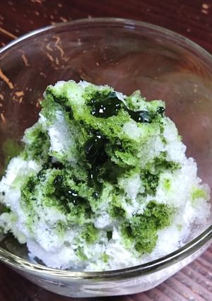 抹茶ミルク氷-レシピのメイン写真
